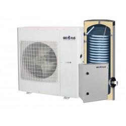 10kW Šilumos siurblio GEORAS ECO10 oras-vanduo komplektas