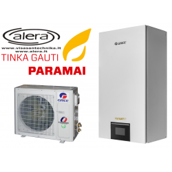 10 kW Oras Vanduo šilumos siurblio GREE Versati SPLIT Katilinės Komplektas